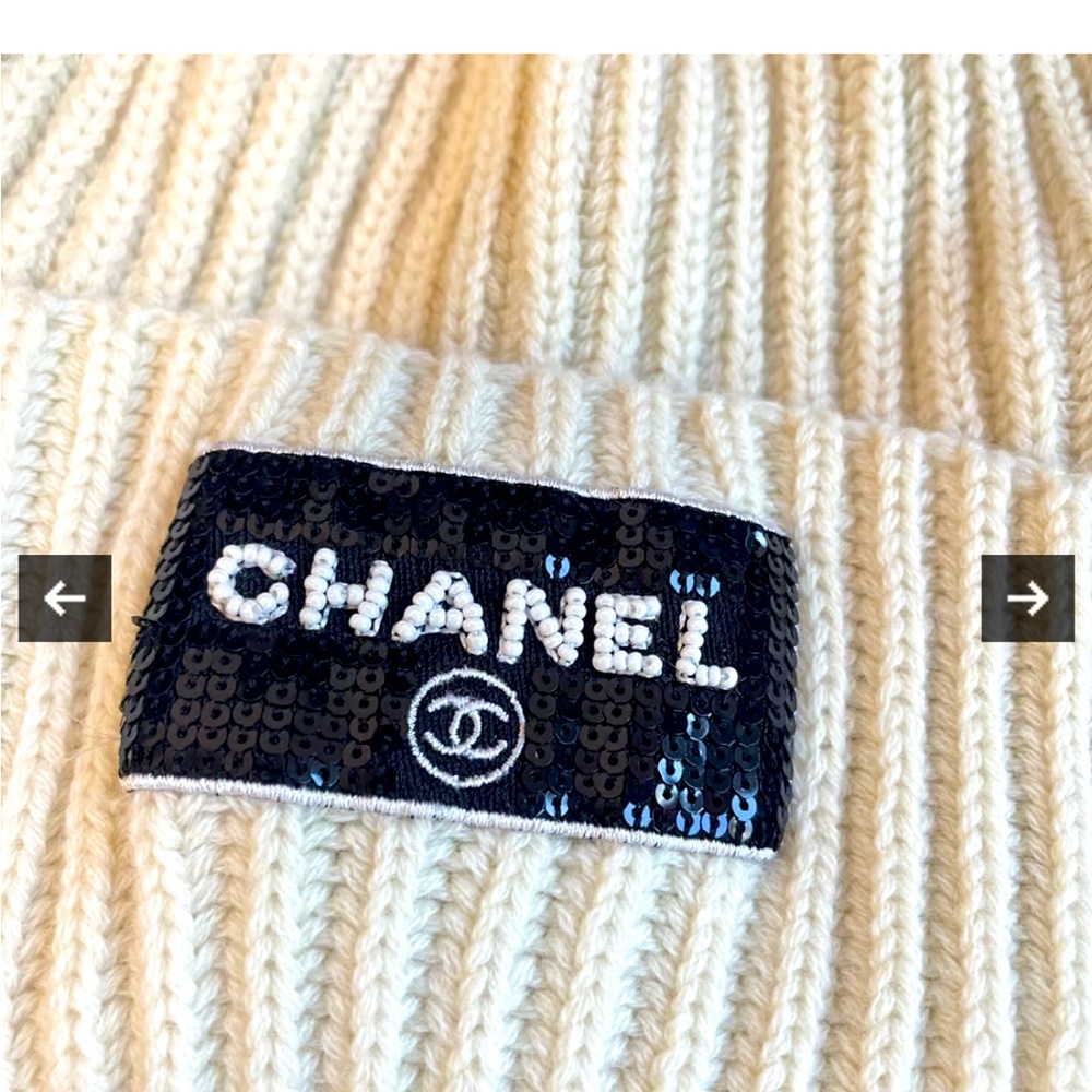 Cashmere Chanel Hat - Picture 4 of 4